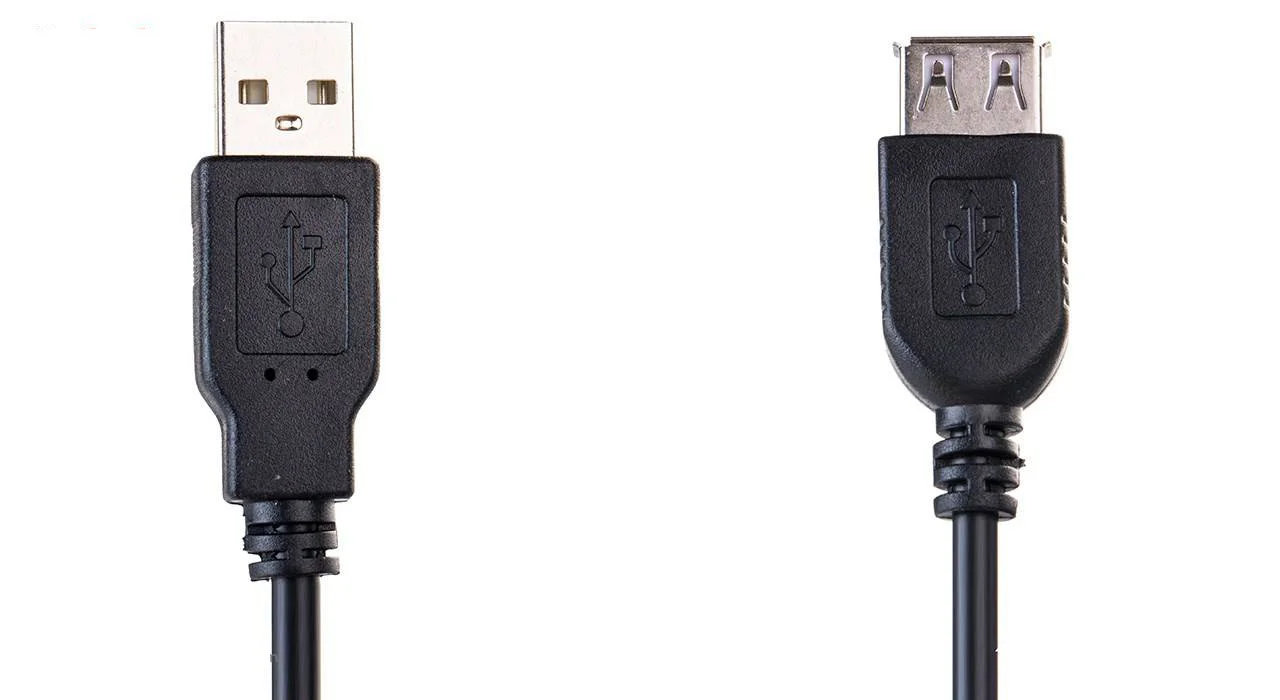 کابل افزایش طول USB 2.0 ای فور نت به طول 1.5 متر